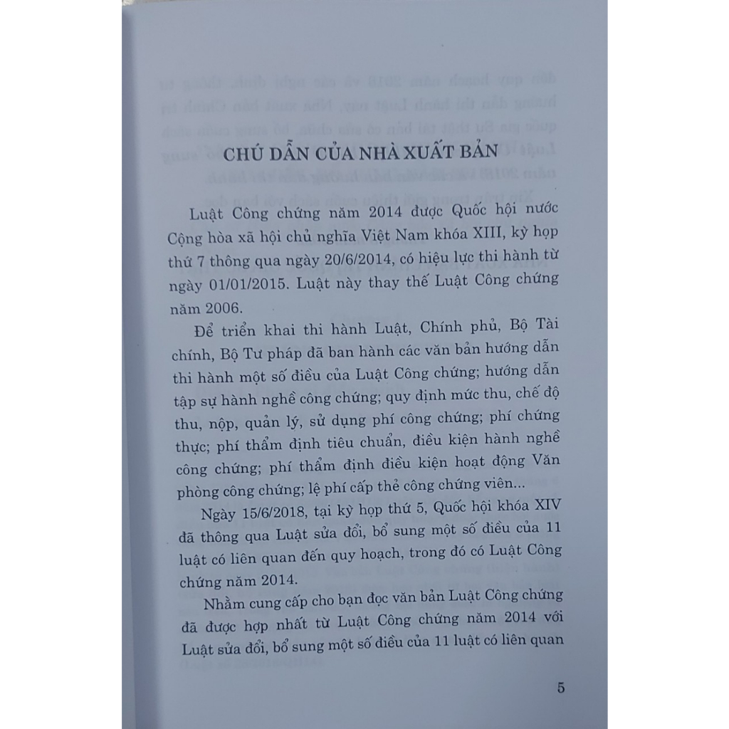 Sách - Luật Công chứng (hiện hành) (sửa đổi, bổ sung năm 2018) và các văn bản hướng dẫn thi hành | BigBuy360 - bigbuy360.vn