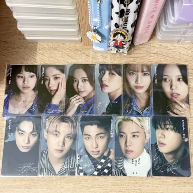 [OFF] Bộ Card bo góc BTS và TWICE chính hãng limited - Dispatch D'Festa (Ticket BTS Twice rất rất hiếm ạ)