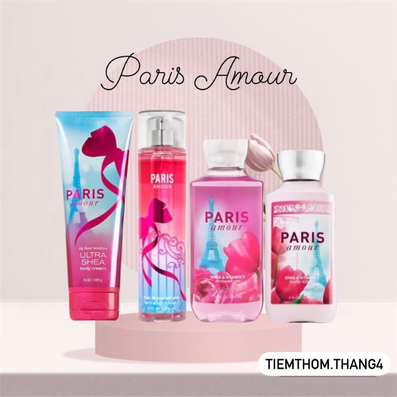 •𝐏𝐚𝐫𝐢𝐬 𝐀𝐦𝐨𝐮𝐫• Bath & Body Works - Sản phẩm dưỡng và xịt thơm toàn thân dành cho nữ