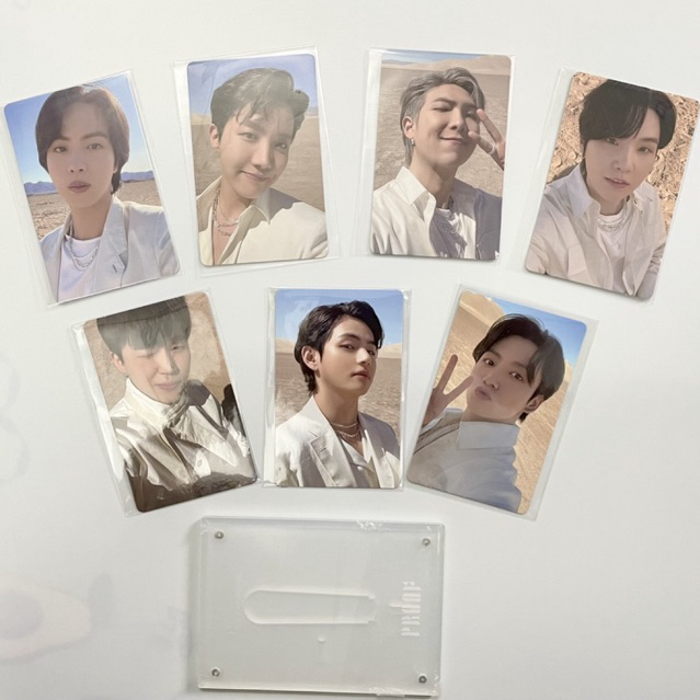 [OFF] Bộ Limited Card POB Weverse Chính hãng BTS Broof (mỗi set gồm 1 Card và 1 khung ảnh acrylic xịn sò)