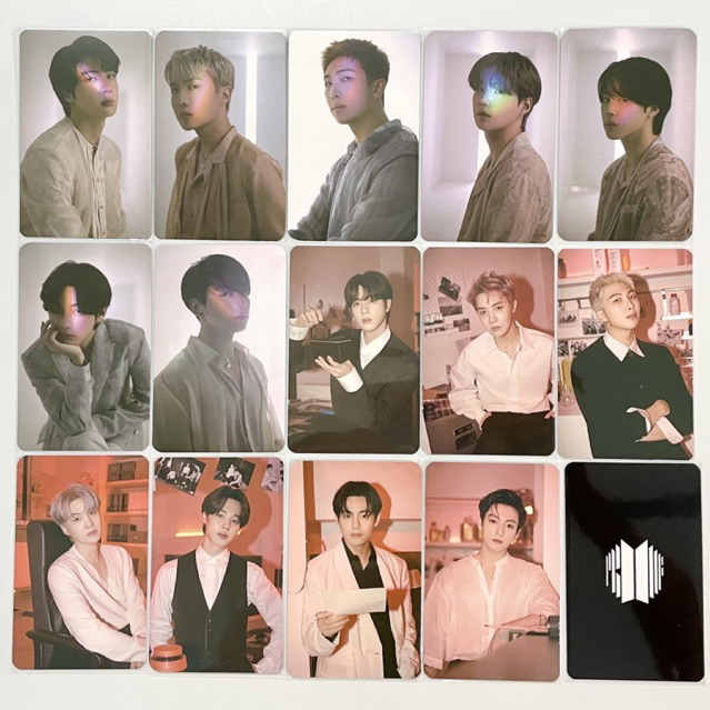 Card bo góc Lucky Draw BTS chính hãng - BTS Proof (phát hành giới hạn, hiếm ạ)
