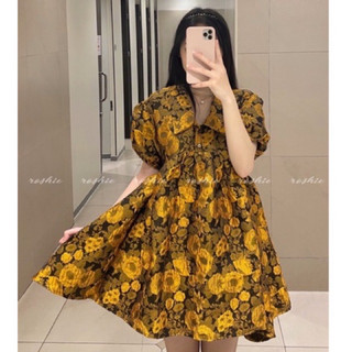 Đầm hoa nổi