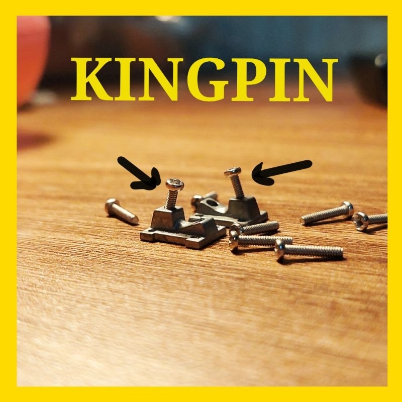 Kingpin dùng để nâng cấp tech deck - Te deum fingerboard - Ván trượt ngón tay