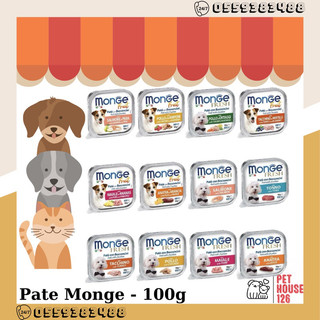 Pate monge cho chó hộp 100g - pate cho chó monge cao cấp từ ý - thức ăn cho chó - pate chó