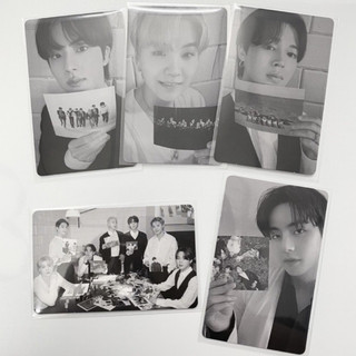 Card bo góc bts chính hãng - bts proof
