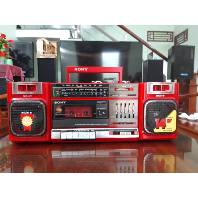 ĐÀI CASSETTE SONY 1000S