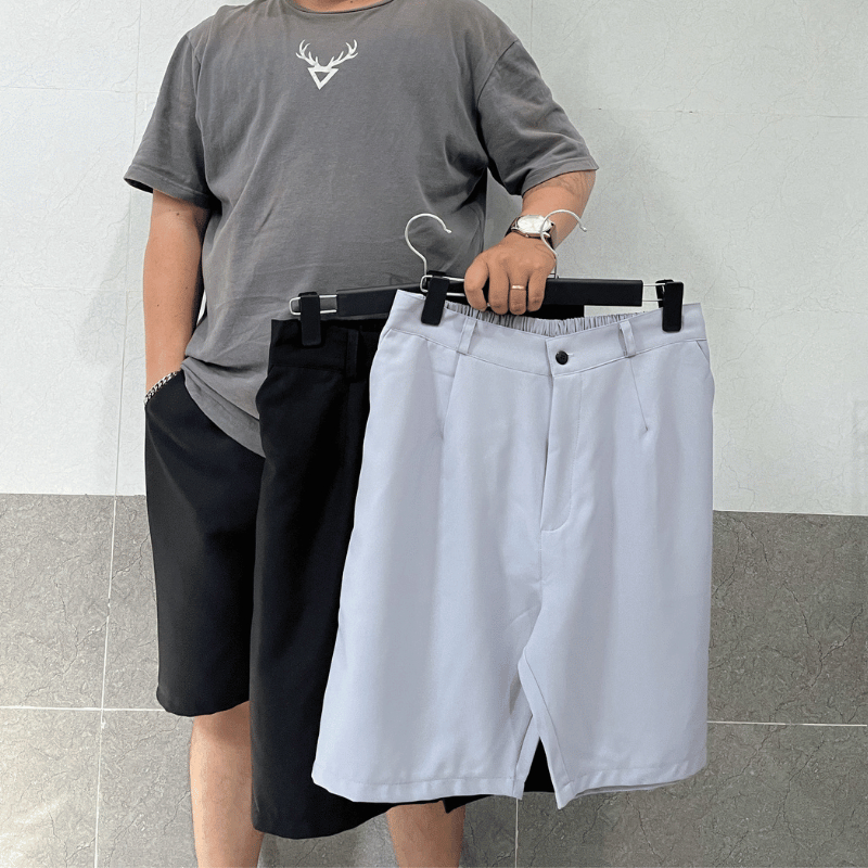 BIGSIZE Quần Short Nam dáng Âu 40-105kg trẻ trung thời trang