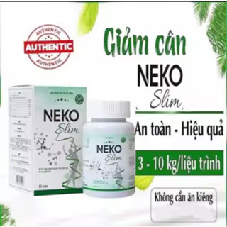 Neko Slim Hỗ Trợ Giảm Cân An Toàn Hiệu Quả Giúp Cho Dáng Đẹp Eo Thon Hộp 60v