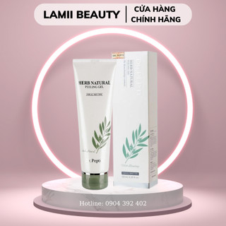 Tẩy tế bào chết thảo mộc DR PEPTI herb natural peeling gel 130ml- LAMII BEAUTY