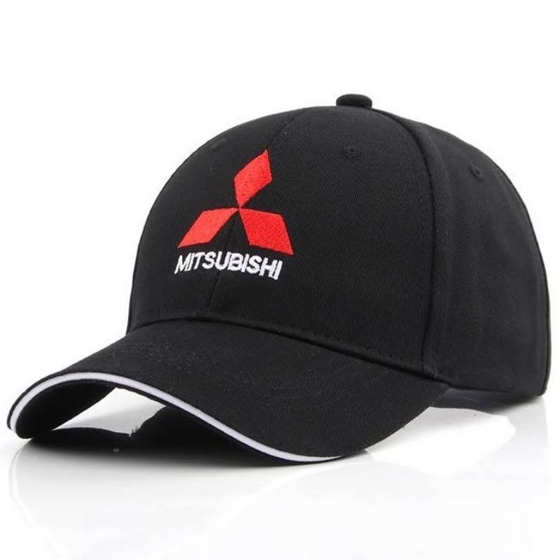 Nón kết Mitsubishi Motors hàng đẹp kaki cho nam nữ, mũ lưỡi trai Mitsubishi motors