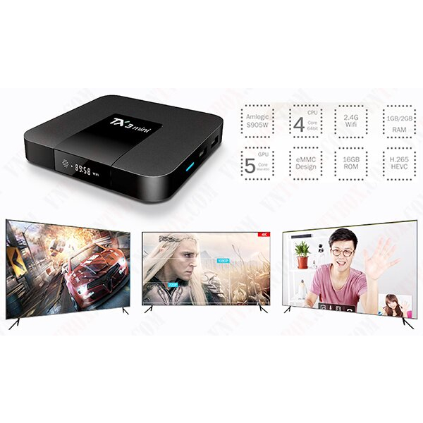 Android Tivi Box Tx3 Mini CPU H313 Ram 2GB, Rom 16GB, Android tivibox xem phim, xem truyền hình, có sẵn tiếng việt