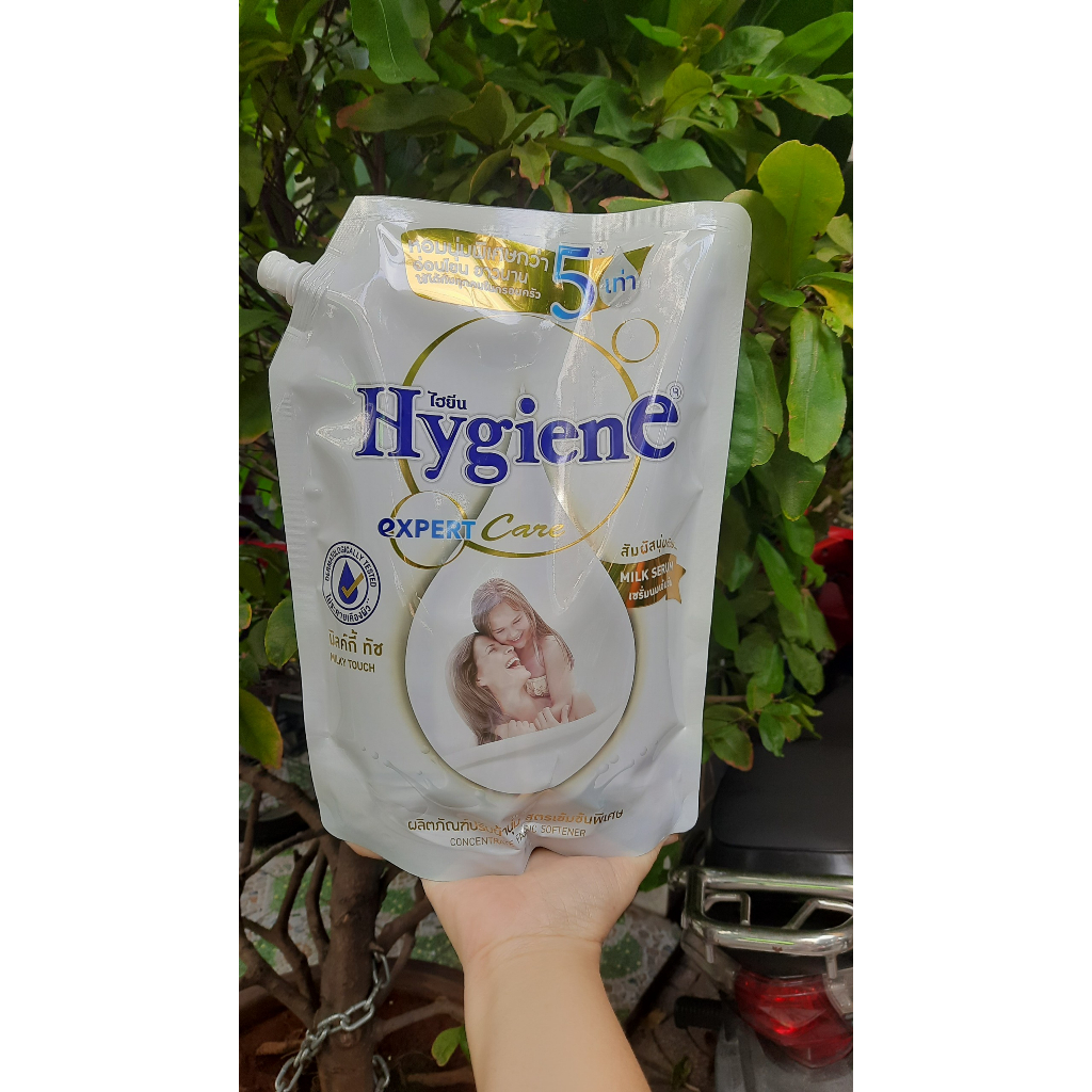 . Nước Xả Vải Hygiene Thái Lan 1150ml EXPER CARE Đậm Đặc Gói Lớn Hương Hoa Tự Nhiên.