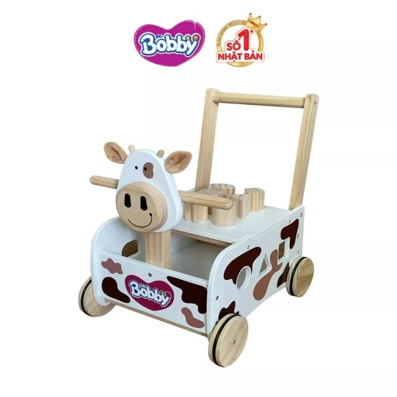 Xe tập đi kiêm chòi chân moony cao cấp