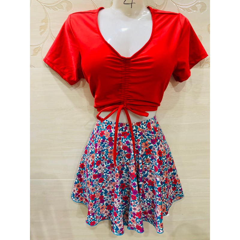 Sét áo tắm 2 mảnh croptop trẻ trung  từ size 45-90 kg
