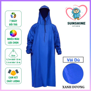 Áo mưa bít vải dù cao cấp có 2 size