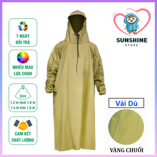 Áo mưa bít vải dù cao cấp có 2 size
