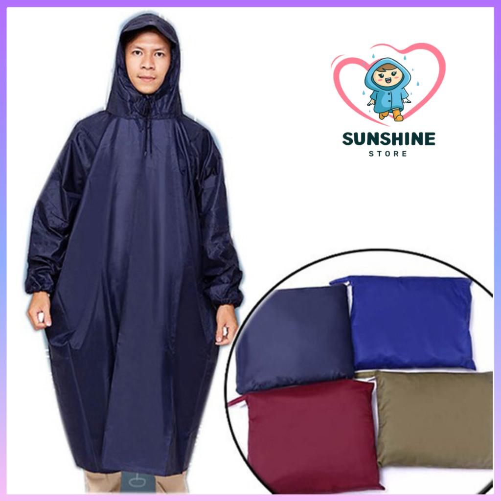 Áo mưa bít vải dù cao cấp có 2 size