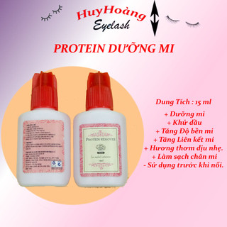 Protein dưỡng ẩm mi_Khử dầu mi hiệu quả_Giúp bền mi nối_Chai 15-40ml_Dụng cụ nối mi_Huy Hoàng Mi