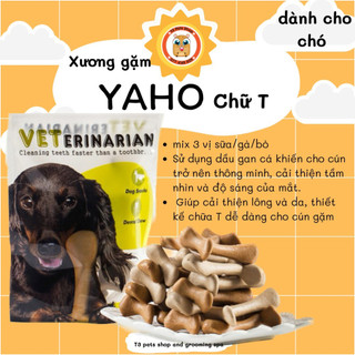 xương gặm sạch răng mix vị YAHO cho chó