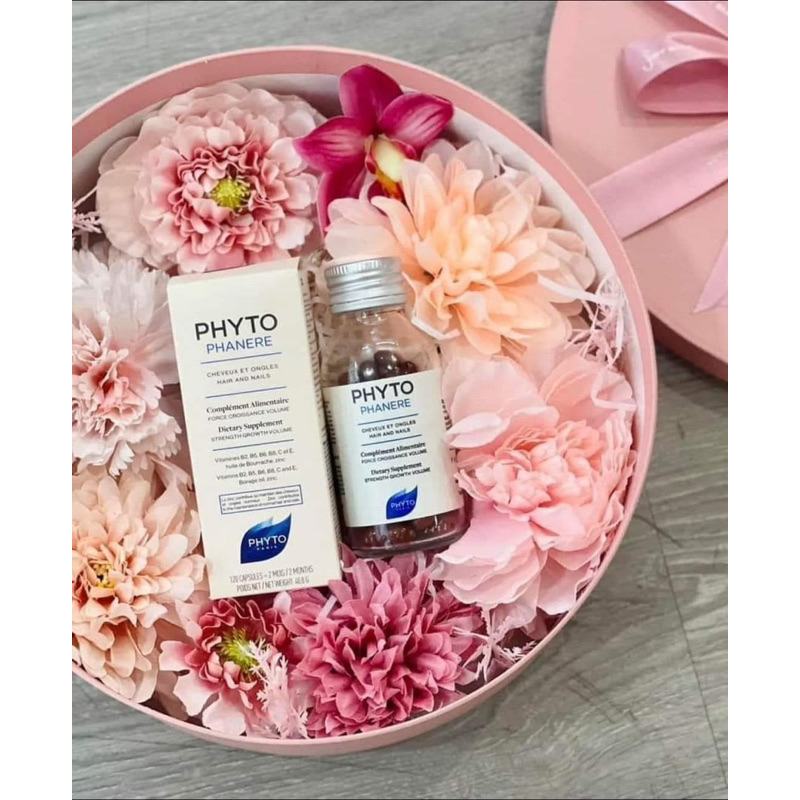 Viên Uống Mọc Tóc PHYTO PHANERE 120V. Hàng Chuẩn Pháp