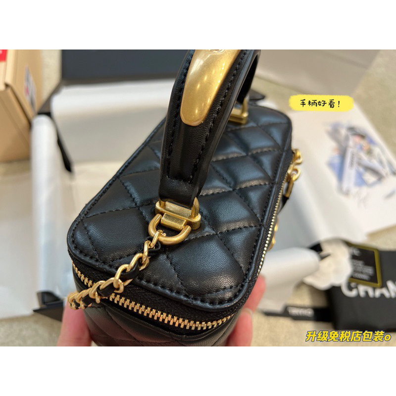 Túi CHA N EL vanity  quai kiềng fullbox