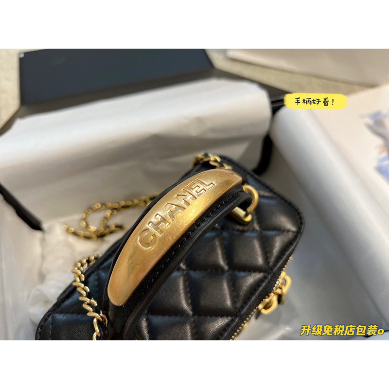 Túi CHA N EL vanity  quai kiềng fullbox