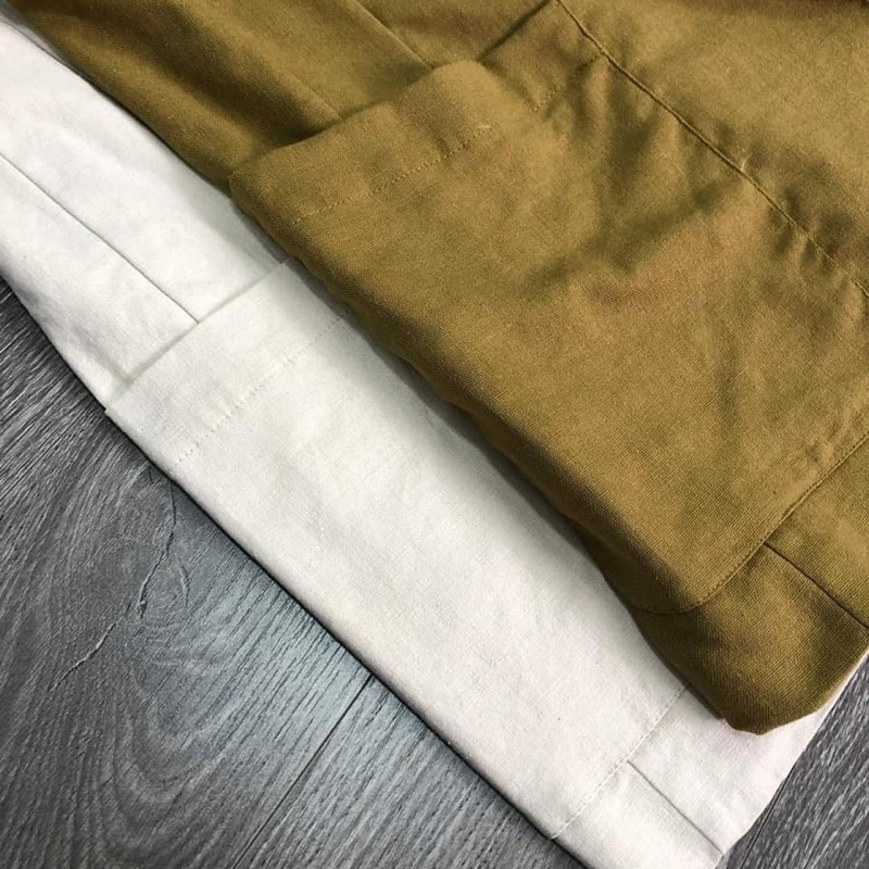 HIPU.VNXK - ÁO VEST EXPRESS LINEN TAY NGẮN CÓ MÚT VAI.