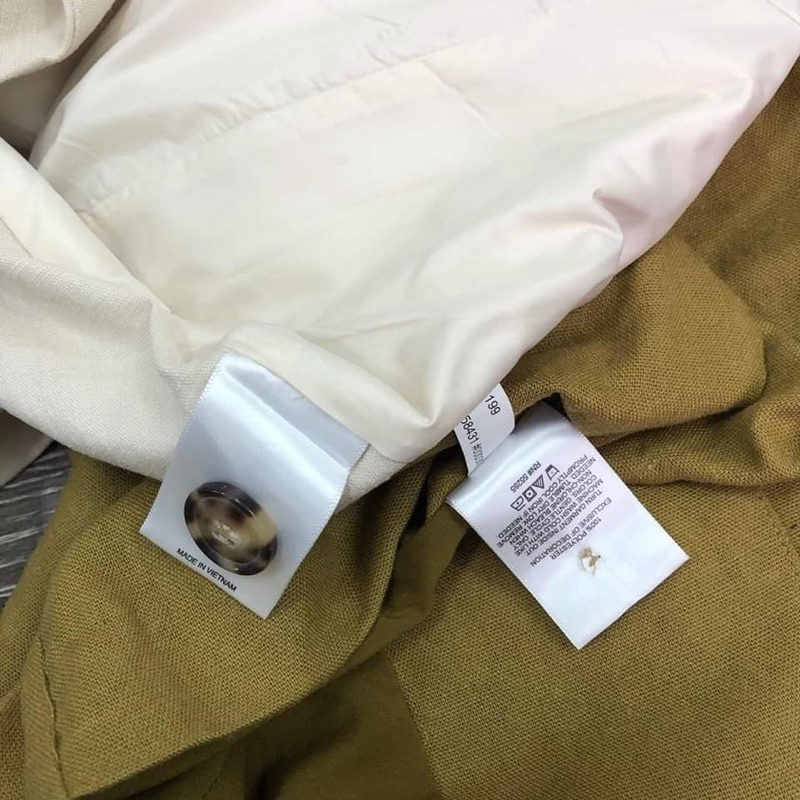 HIPU.VNXK - ÁO VEST EXPRESS LINEN TAY NGẮN CÓ MÚT VAI.