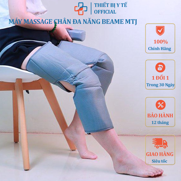 Máy massage chân, máy mát xa xoa bóp bắp chân, đùi, bắp tay cho người cao tuổi Beame MTJ-1, MTJ-2