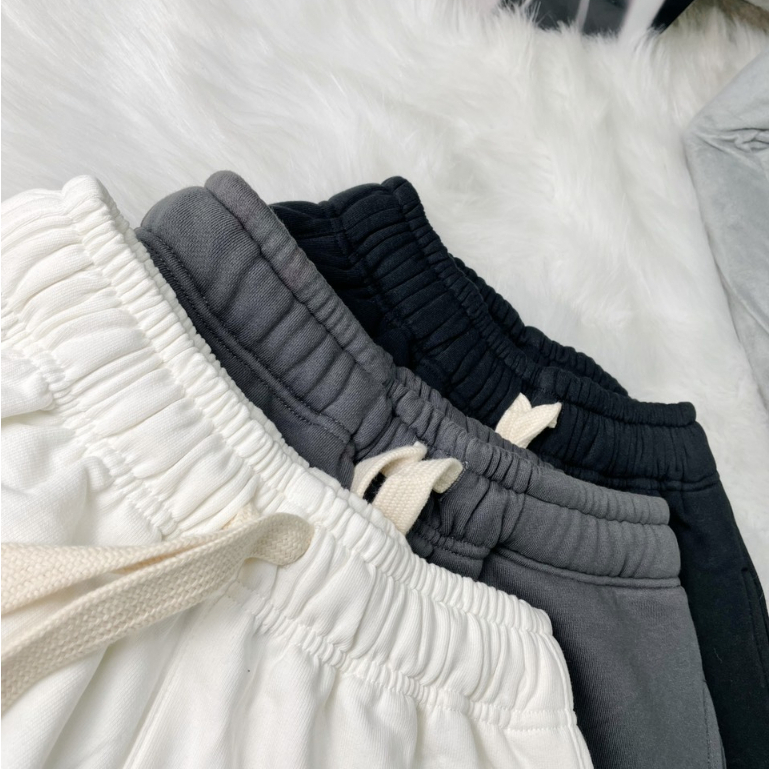 Quần short unisex nam nữ chất liệu cotton phong cách thể thao cá tính