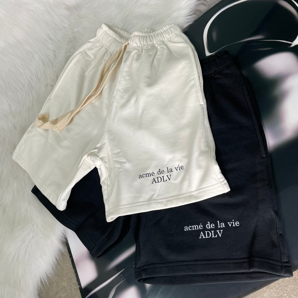 Quần short unisex nam nữ chất liệu cotton phong cách thể thao cá tính