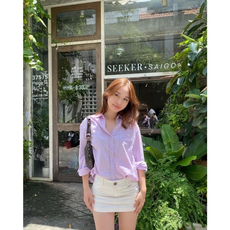 Pass Áo sơ mi unleashed  size S