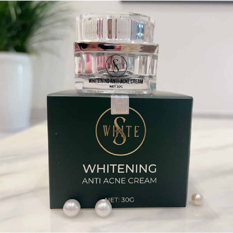 Kem face mụn cao cấp Swhite 25g chuyên mụn thâm mụn, lỗ chân lông to, sạm da