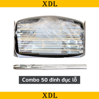 50 đinh đục lỗ thắt lưng nam, đục lỗ dây lưng kích cỡ 3.5mm và 3mm