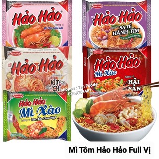 Mì tôm hảo hảo đủ vị / mỳ ăn liền