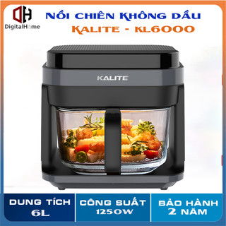  Nồi Chiên Không Dầu Kalite Kl6000,Dung Tích 6L,Công Suất 1250W Bảo Hành Chính Hãng 2 Năm 