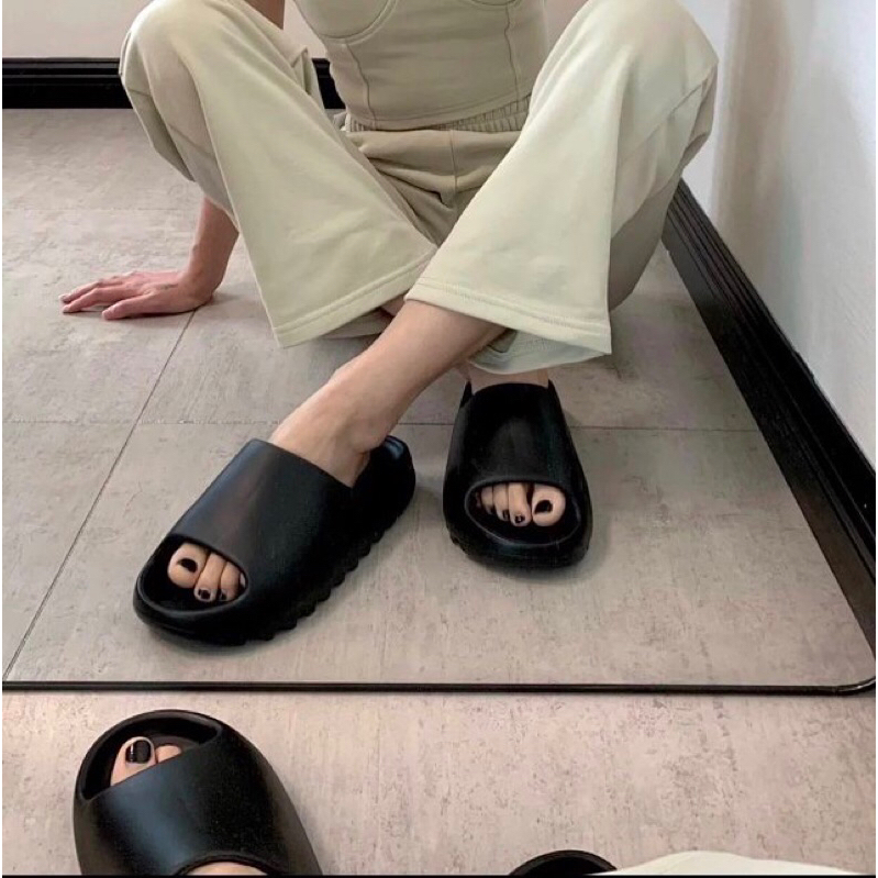 Dép yz slide originals "onyx"