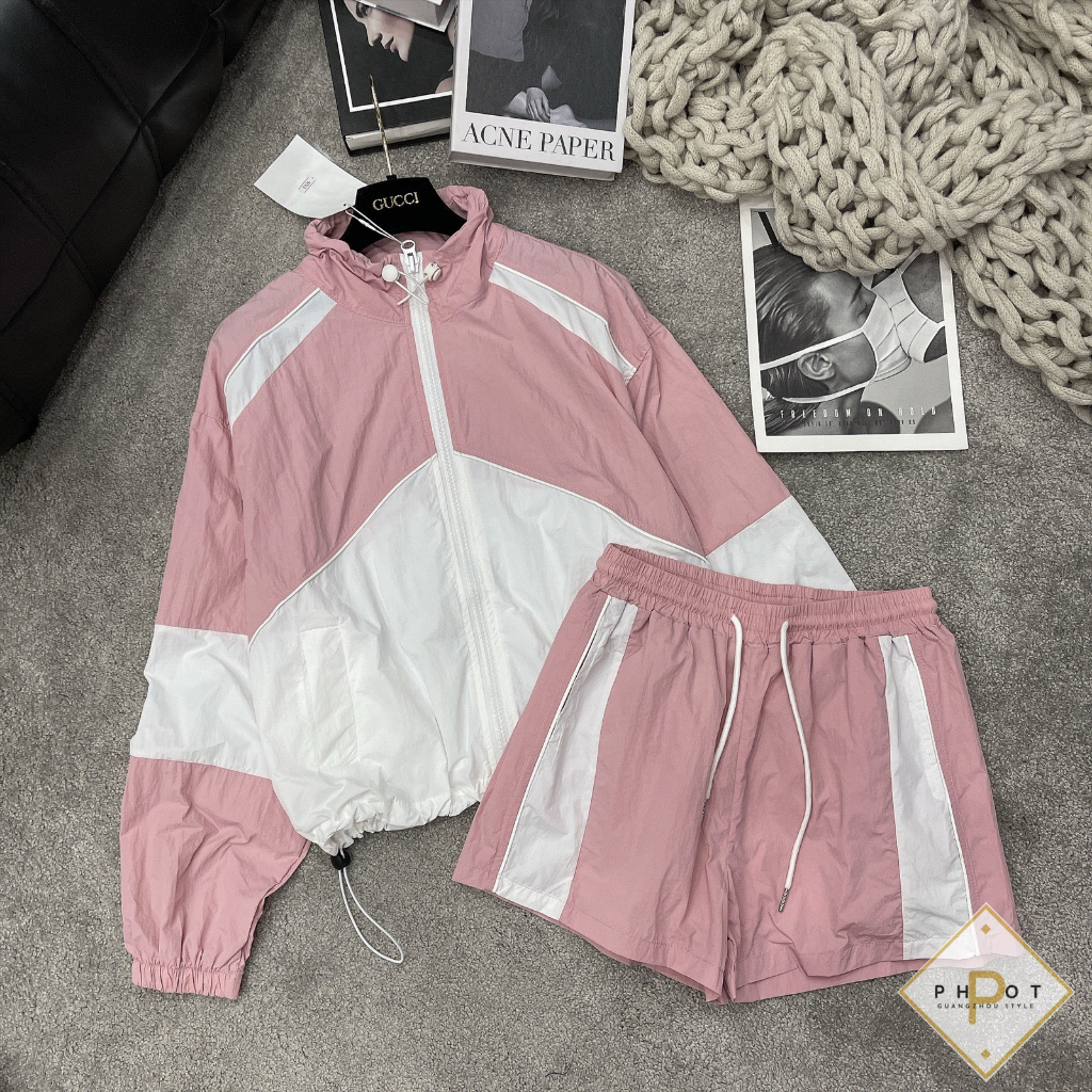 SET THỂ THAO GIÓ PHỐI MÀU