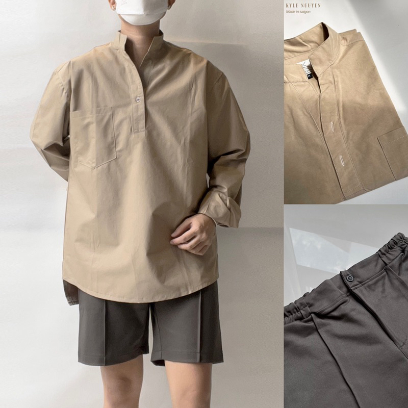 Áo sơmi polo cổ trụ - CLASSIC SHIRT'S KN