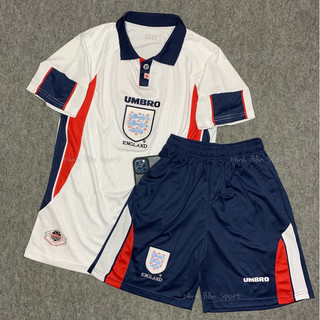  Sét Áo Quần bóng Đá Đội Tuyển Anh UMBRO 1998 - Chất Polyeste ,Vải Thái Lan 