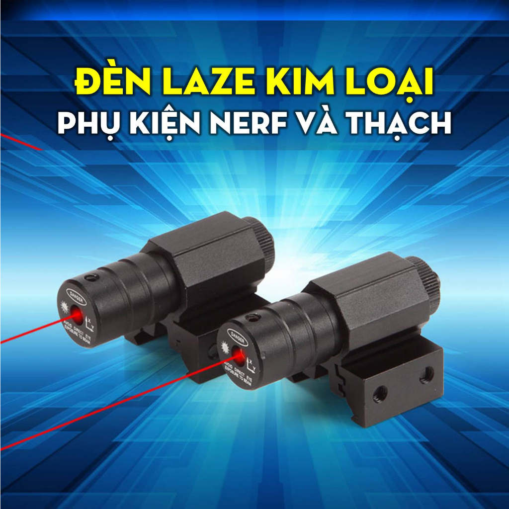 Đèn Laze Kim Loại D4 Tia Đỏ Giá Rẻ Nhất Cho Đồ Chơi - ĐồChơiZinZin