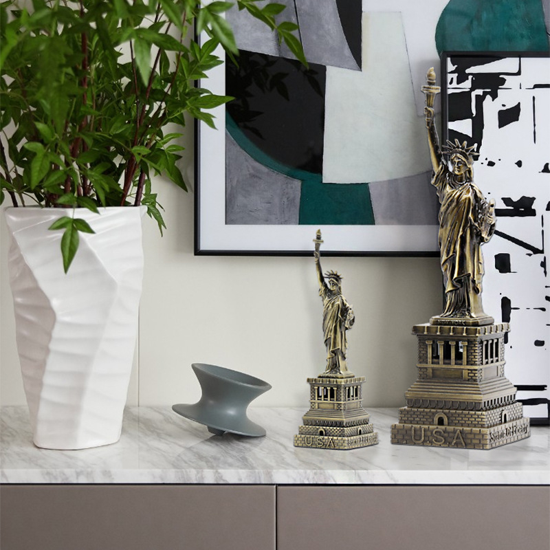 Mô hình tượng nữ thần tự do 18cm 25cm 30cm HT SHOP chất liệu hợp kim cao cấp DN080