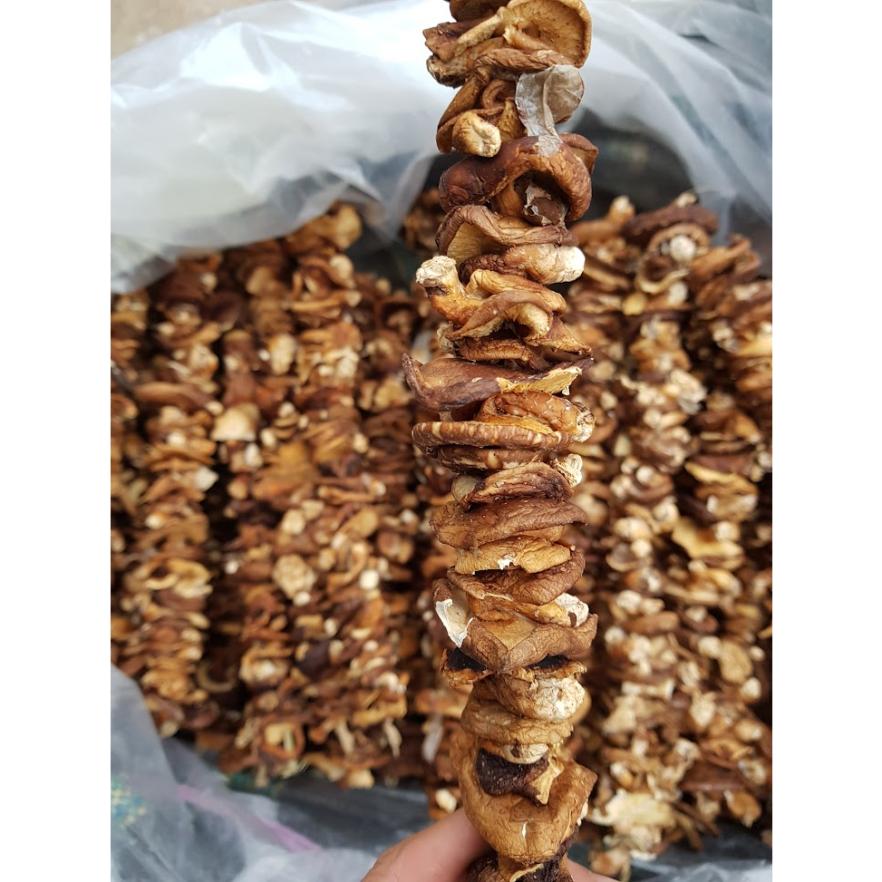 500g Nấm Hương Rừng Nấm hương xiên dây đặc sản tây bắc