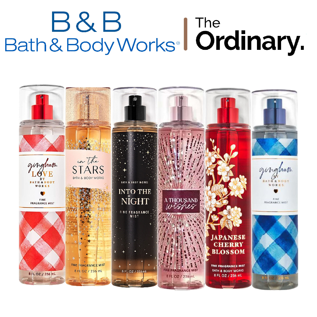 Xịt thơm toàn thân body mist Bath and Body Works 236ml của Mỹ