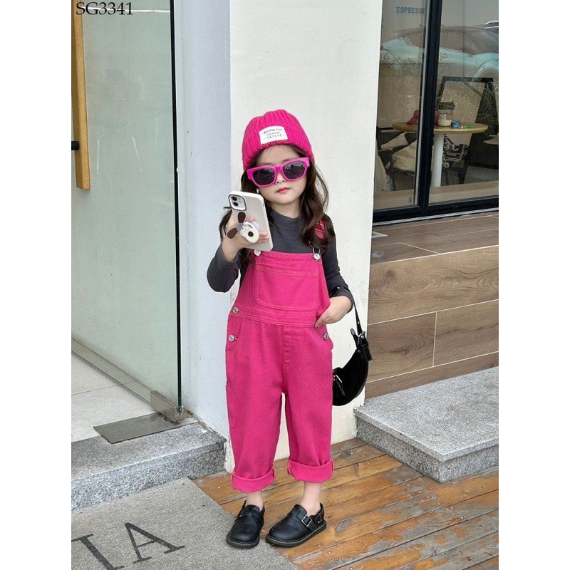 Sét áo đài tay + yếm cho bé