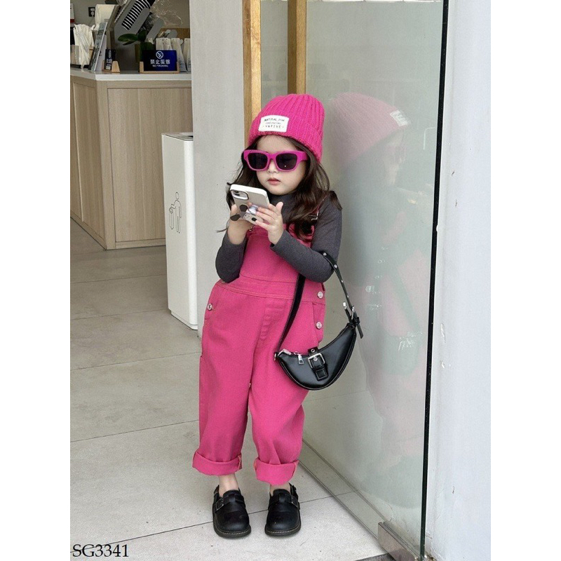 Sét áo đài tay + yếm cho bé