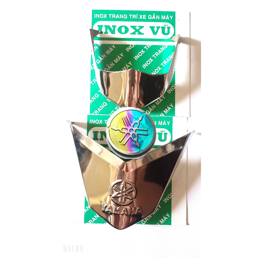 Combo Ốp dè JUPITER FINN + 1 logo Titan YAMAHHA giá 1 bộ tại xưởng INOX Vũ