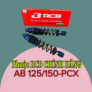 Phuộc ab rcb mẫu đen ty vàng chính hãng