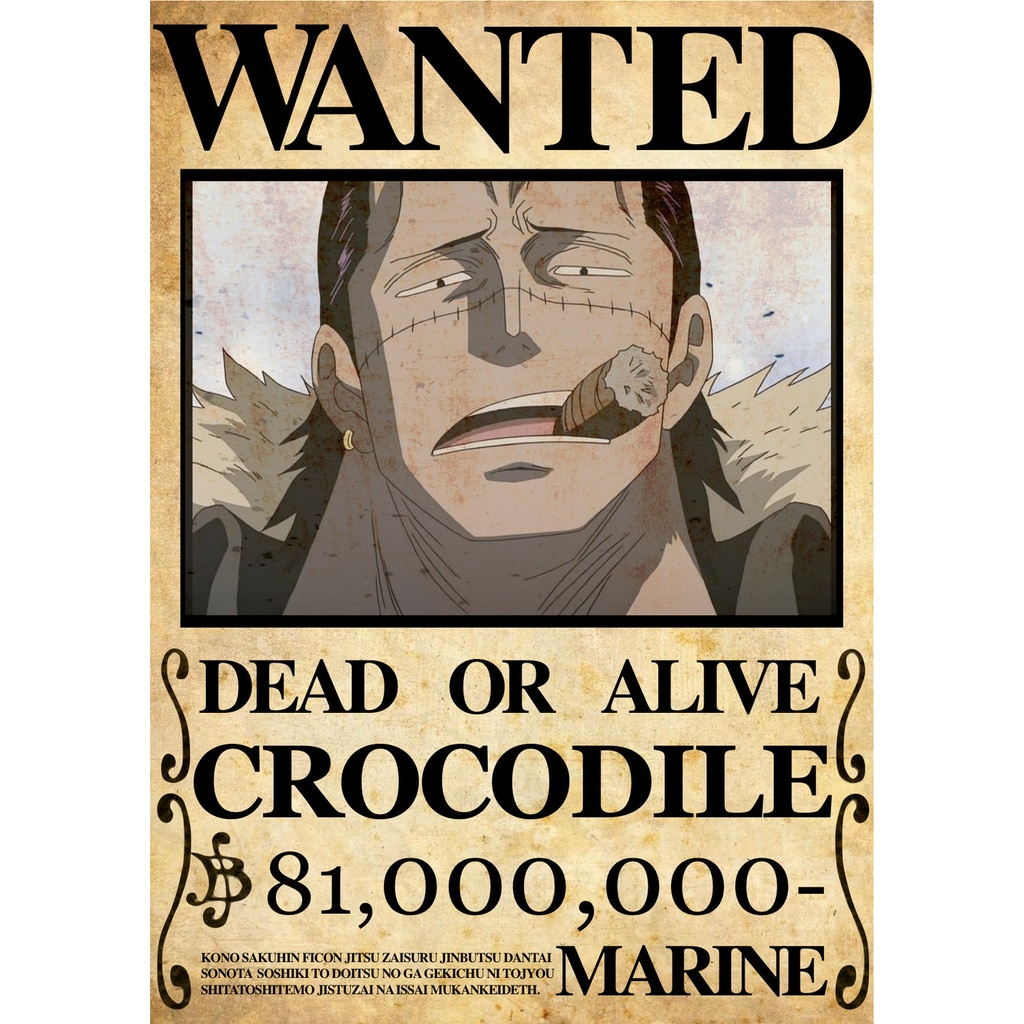 Poster One Piece Anime Manga Vua Hải Tặc Luffy Zoro Nami Ussop Ace Robin GIẤY DECAL Tranh Dán Tường Anime One Piece