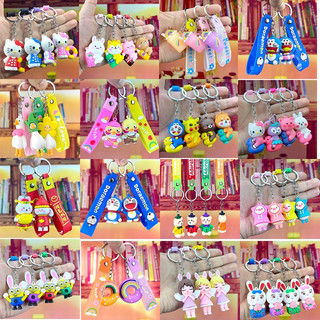 Tổng hợp tất cả các mẫu móc khoá nhiều hình như pikachu doremon công chúa elsa bạch tuyết gấu nâu siêu nhân người nhện